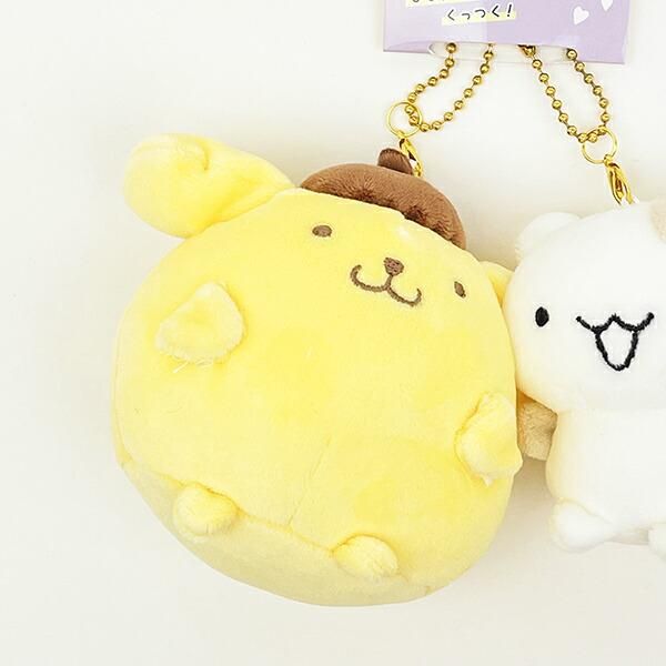 サンリオ ポムポムプリン マフィン ニコぬいキーホルダー マスコット