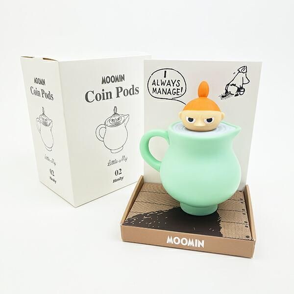 ムーミン リトルミイ コインポッズ 貯金箱 MOOMIN
