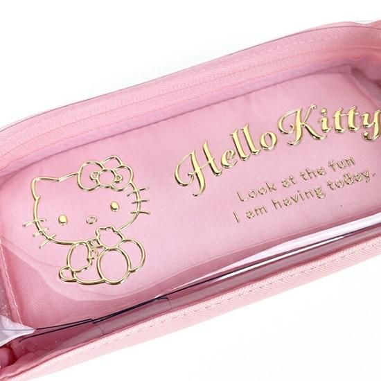 サンリオ ハローキティ クリアボックスポーチ ペンポーチ ペンケース