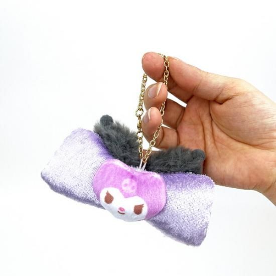 サンリオ ふわみみリボン バッグチャーム クロミ キーホルダー