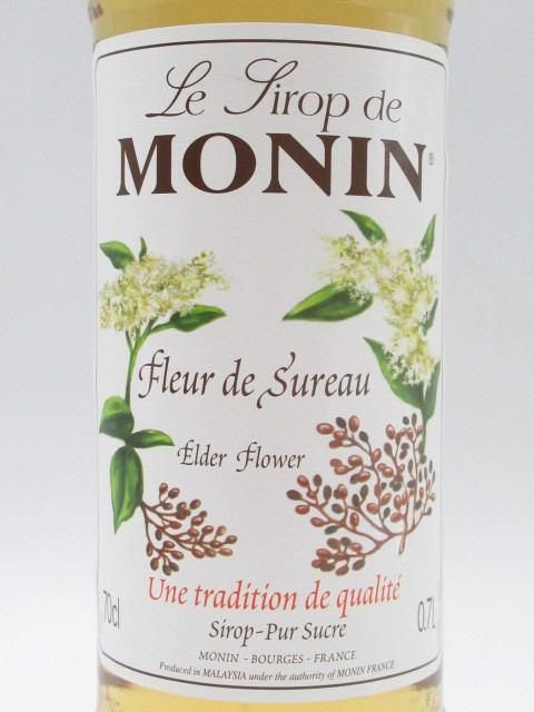未開封】MONIN エルダーフラワー・シロップ7本セット 未開封】MONIN
