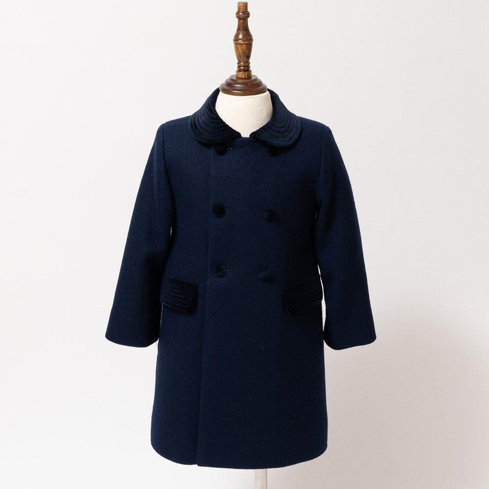 Amaia Kids - Classic coat premium - Dark navy アマイアキッズ