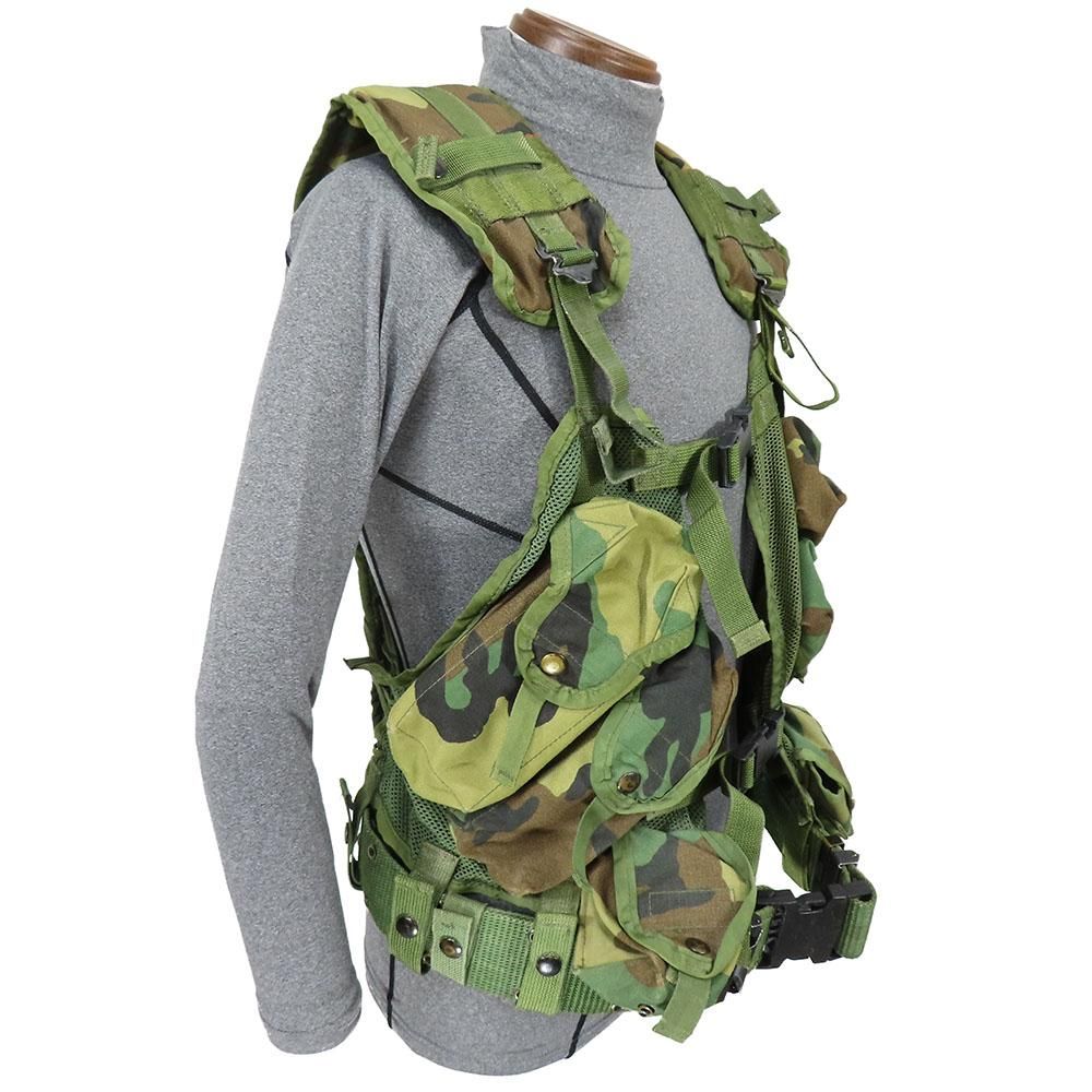 ウッドランド迷彩 TLBV | タクティカルロードベアリングベスト - -米軍