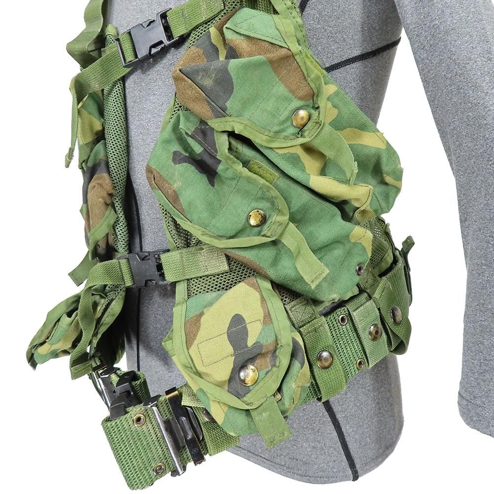 ウッドランド迷彩 TLBV | タクティカルロードベアリングベスト - -米軍