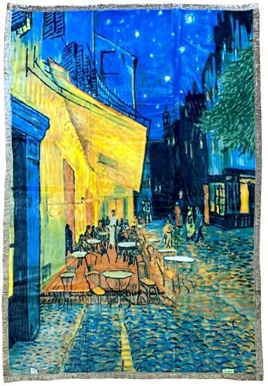 夜のカフェテラス