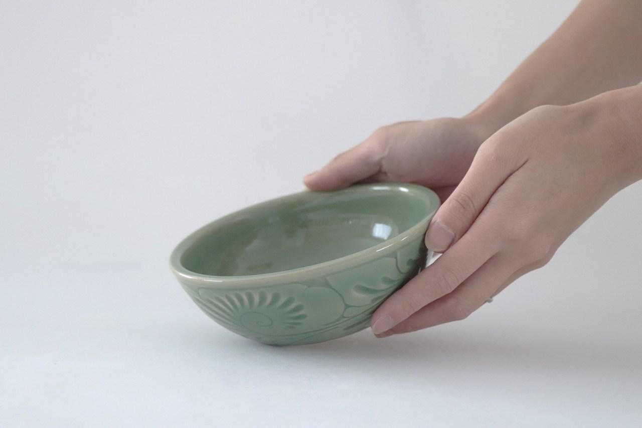 ボウル | 辰砂乳白2025 - 育陶園 やちむんの窯元｜沖縄の陶器 和食器