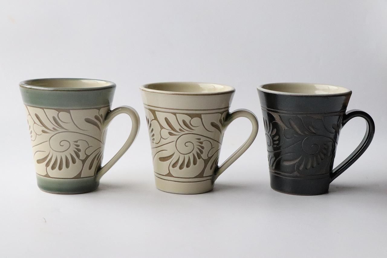 マグカップ中 - 育陶園 やちむんの窯元｜沖縄の陶器 和食器などの