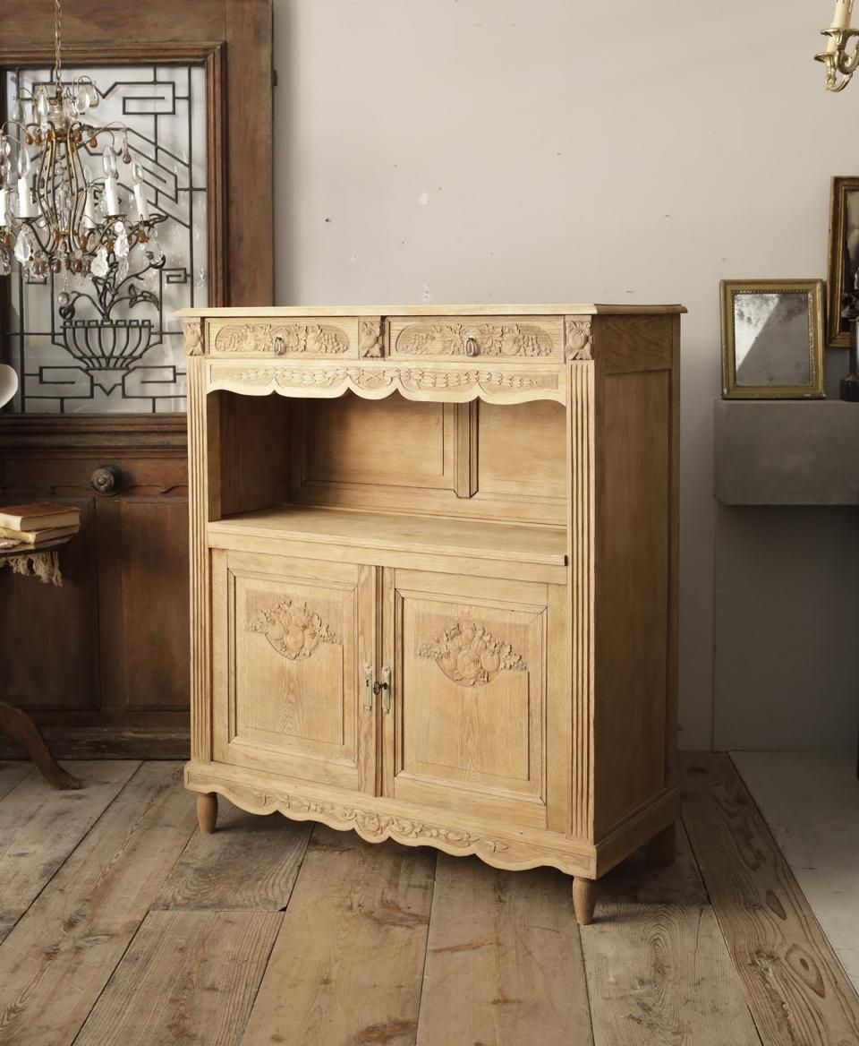 フランスアンティーク 剥離キャビネット ｜Antiques Knock