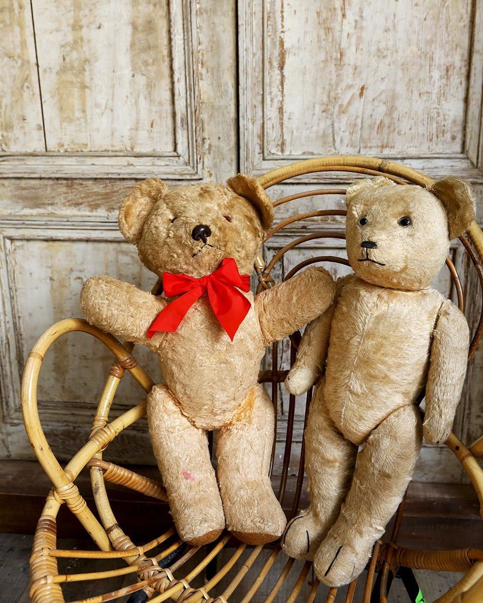 テディベア アンティーク フランス アンティーク テディベア