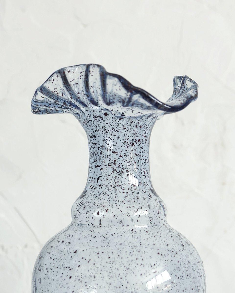 フランスアンティーク ガラス フラワーベース.11 ｜Antiques Knock