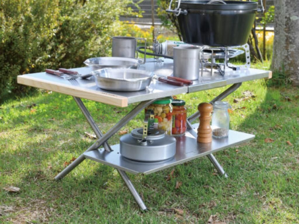 UNIFLAME 焚き火テーブルラージ レッグラック - STANDARD point