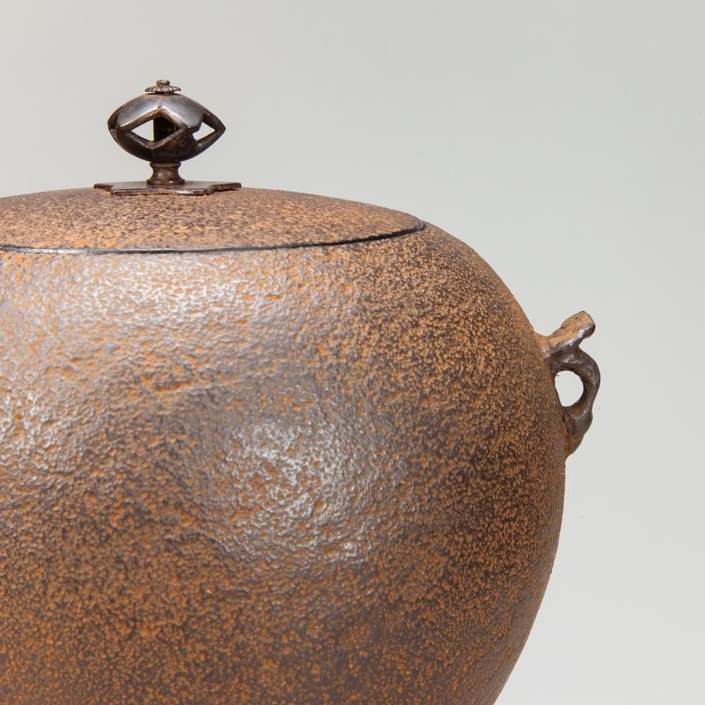 瓢箪切合 風炉釜（小） 般若昭三作 - 茶道具・抹茶通販 | ギャラリーき