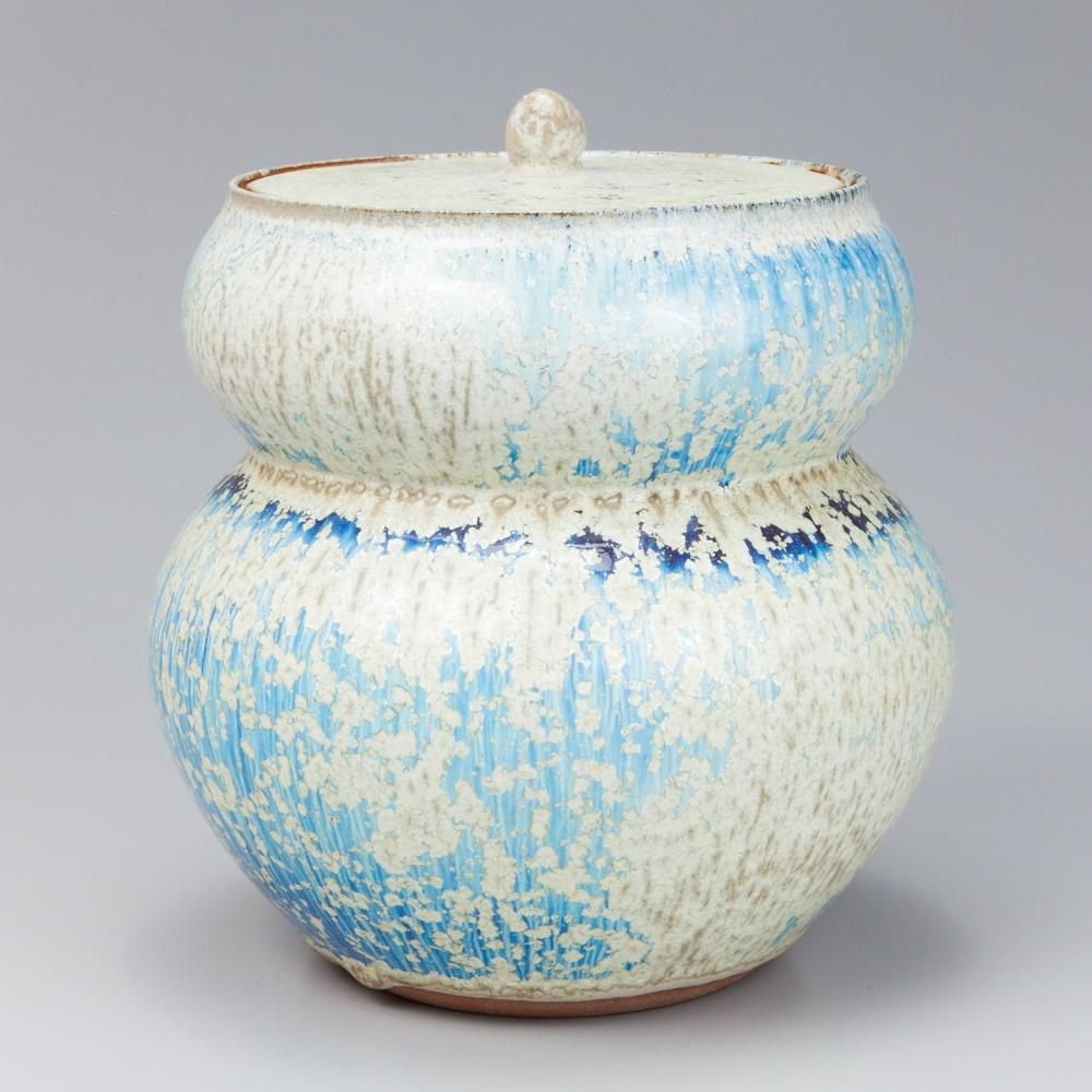 中尾哲彰造 冬銀河湯呑み 中尾哲彰造 冬銀河湯呑み ぐい呑 | 銀河釉 玉峰窯