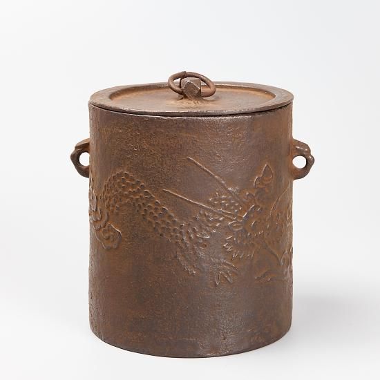 雲龍釜（中） 般若勘渓作 - 茶道具・抹茶通販 | ギャラリーきほう