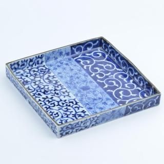 大皿 角皿 靖 工芸品 絵皿 飾り皿 陶磁器 九谷焼 飾り皿」の人気商品