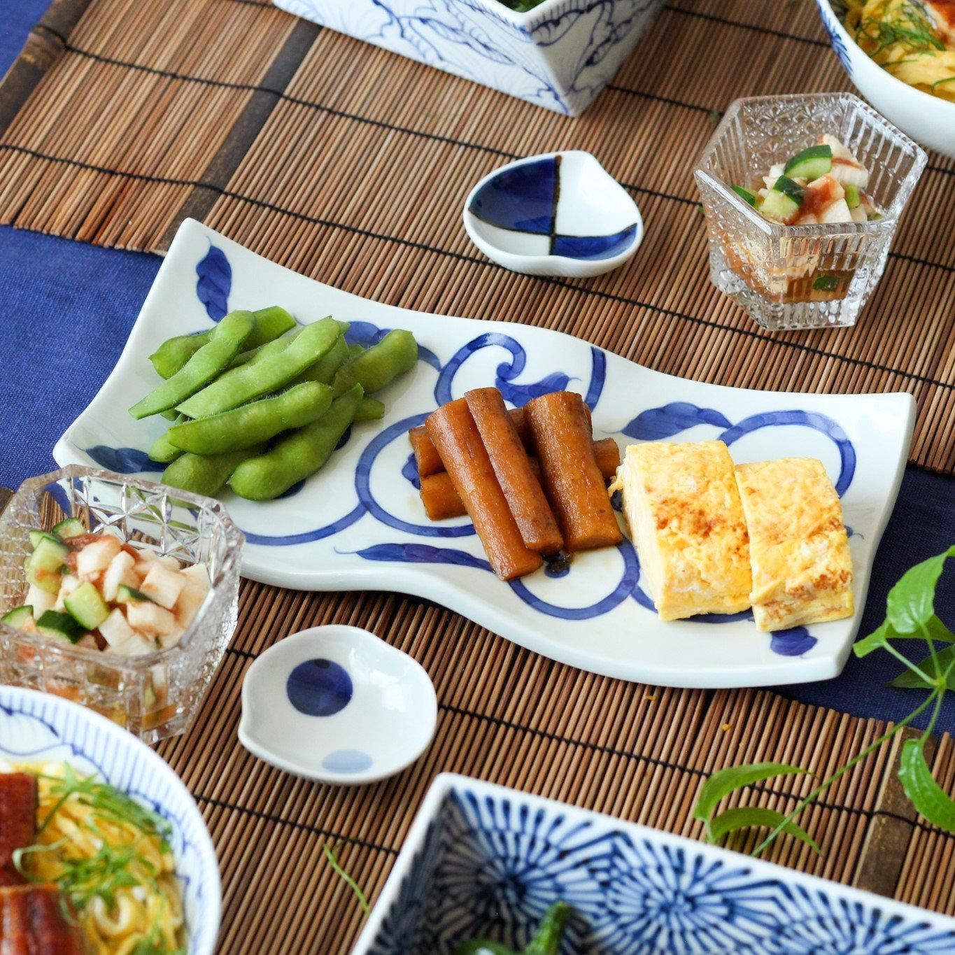 桃型豆皿 5個セット | 可愛い食卓演出 - 有田焼のまるぶんオンライン