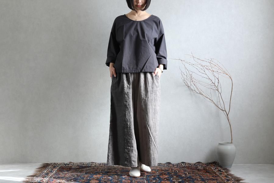 tamaki niime 玉木新雌 sen long コットン ロング パンツ tamaki niime