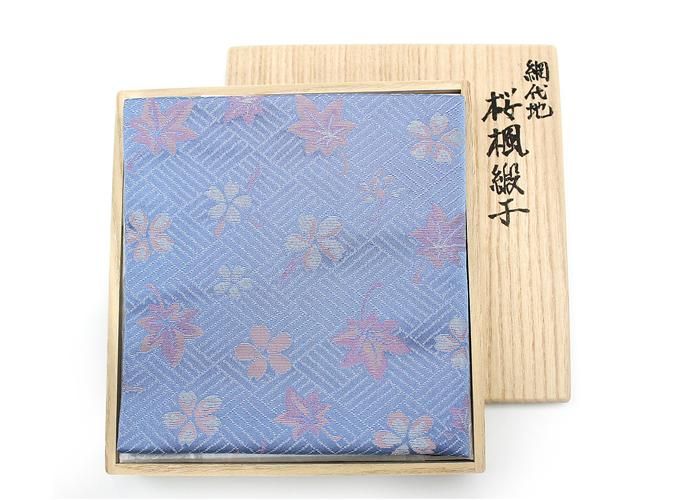 紅帛紗 袋師 土田友湖作袋師 友湖 紅御服紗 共紙 紙箱 土田友湖 帛紗