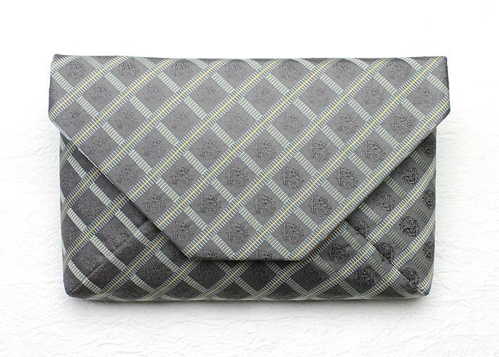 名物裂数寄屋袋-雨龍間道 濃鼠 - 京都富小路の和装小物専門店きねや