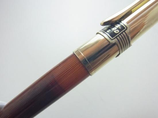 geha 768 (ゲーハ万年筆) ゴールドキャップ ブラウンボディ (F☆4