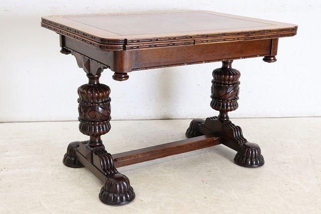 アンティーク 家具 フリップトップテーブル 1930年 イギリス 英国 462A