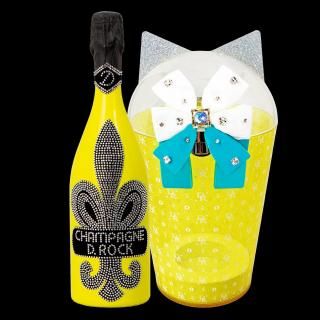 Crystal Logo Bottle - シャンパンD.ROCK