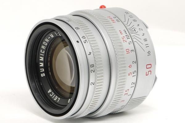 ライカ ズミクロン M 50mm F2 第4世代 シルバー 極上美品 - 日進堂