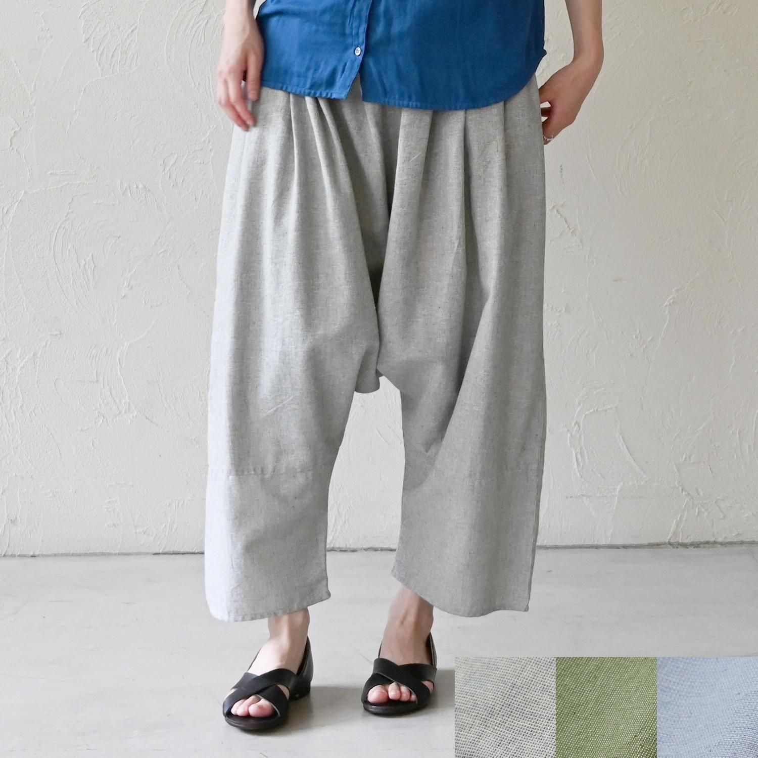 ワイドサルエルパンツ - 【シサム工房 公式OnlineStore】FAIR TRADE