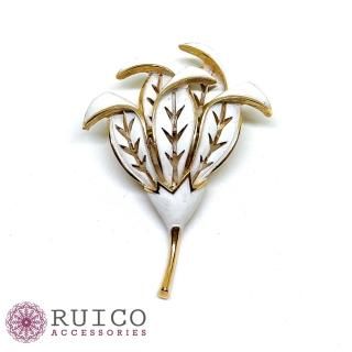 lotuscloud 2449⭐️TRIFARI トリファリ ブローチ ビンテージTrifari