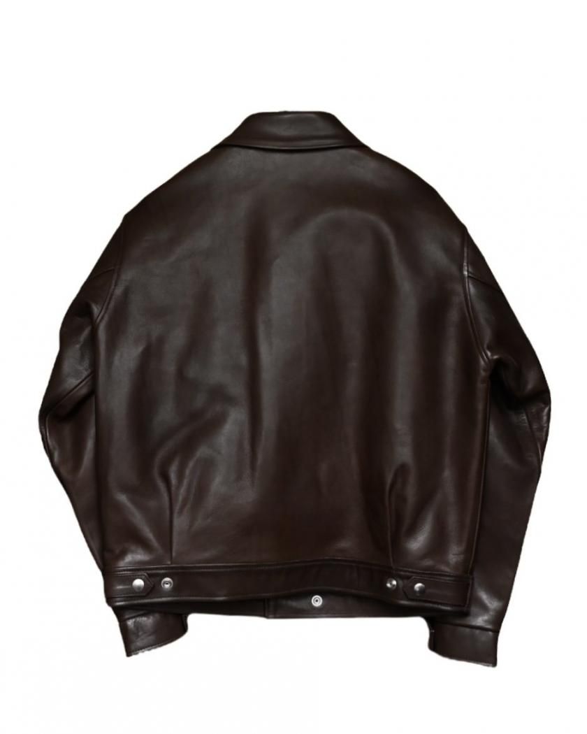 ZIAS LEATHER JACKET】cow leather - Time is on