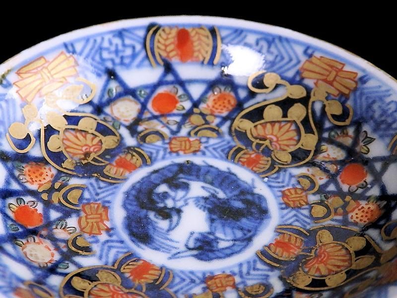 桃山 作 紅地金襴手松竹梅茶碗 共箱 公式 茶道具 桃山 作 紅地金襴手