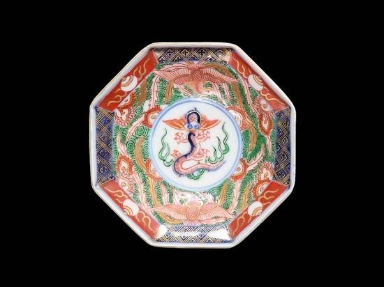 古伊万里 大皿 龍 手描き 骨董 飾り皿 古伊万里 大皿 龍 手描き 骨董