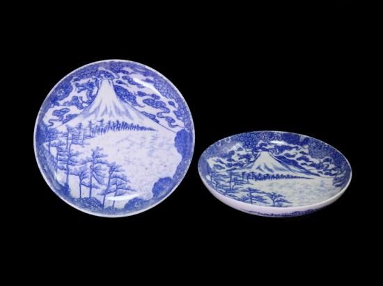 皿・器セール！〜11/8まで】古伊万里明治印判動物図平皿ニワトリ山羊