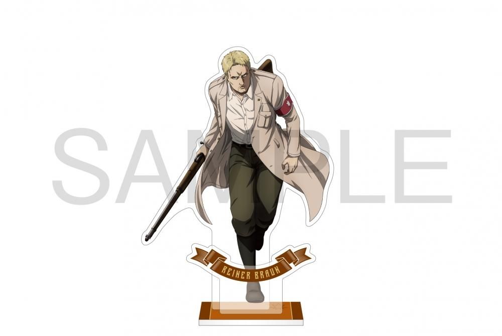 ライナー 進撃の巨人 アクリルスタンド 缶バッジ ライナー 進撃の巨人