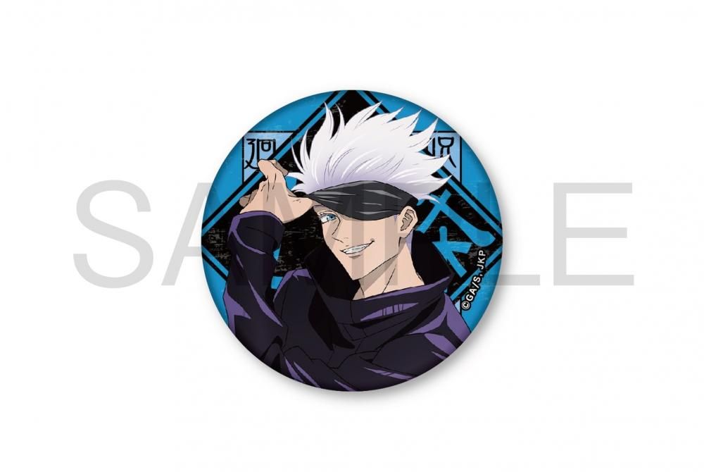 呪術廻戦 缶バッジ 五条 悟 - ANIGA-TER