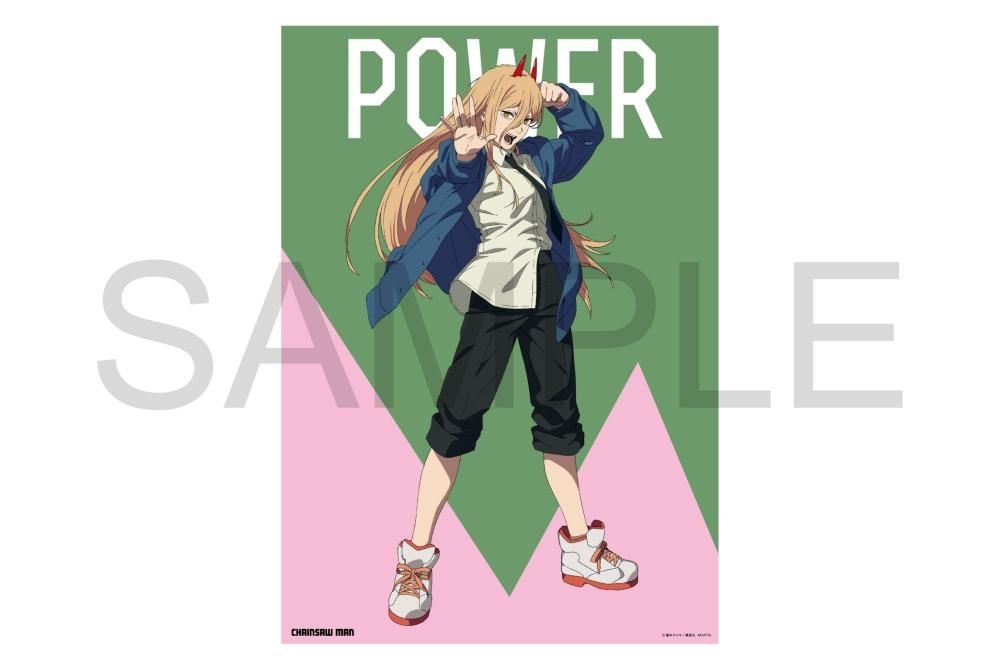 チェンソーマン展 ポスター パワー チェンソーマン チェンソーマン展