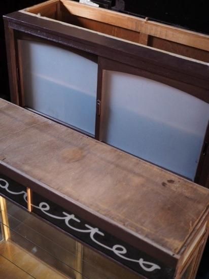 珍品 昭和レトロなたばこ屋さんショーケース 1960年代 古録展 【配送