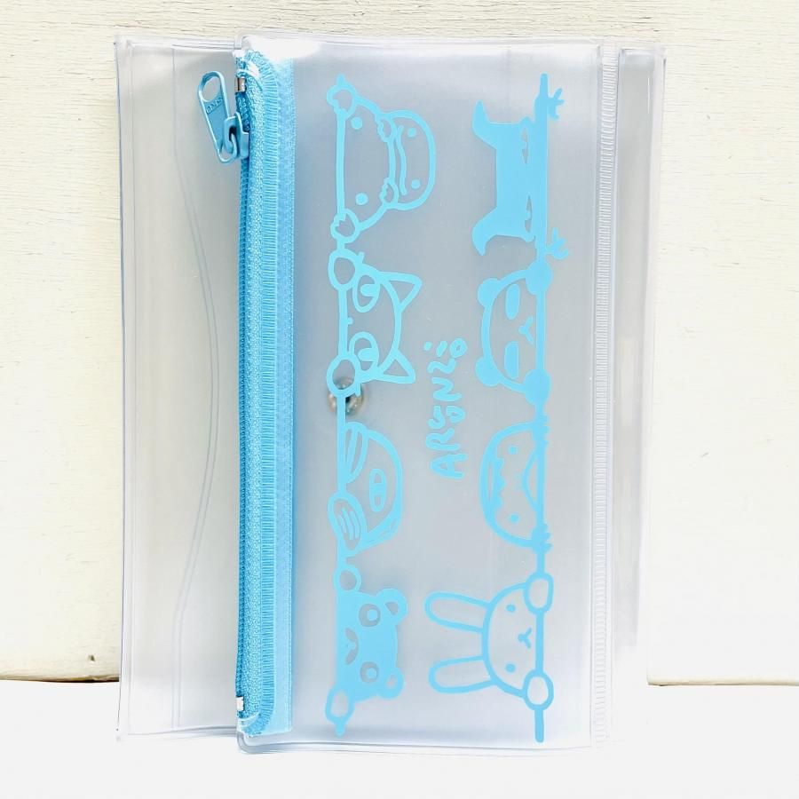 A6サイズケース付きノートカバー みんなてかけ - ARANZINET ONLINESHOP