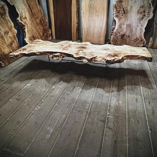 NO16 ポプラ一枚板 無垢板 ｜一枚板テーブル 通販｜大阪｜一枚板・無垢