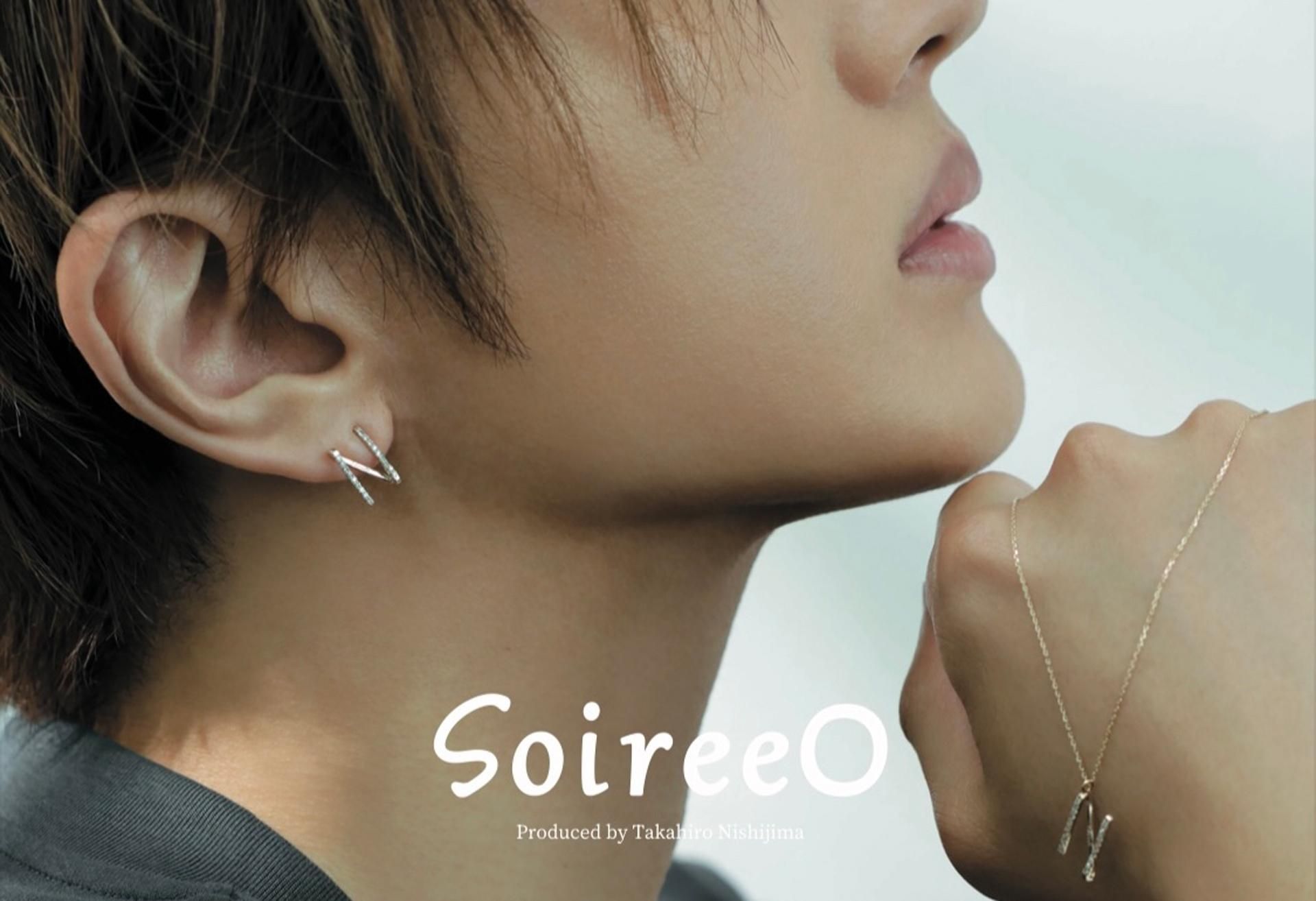 Nissyプロデュースジュエリーブランド SoireeO Oリングピアス Nissy