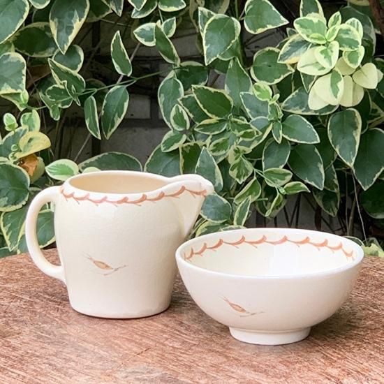 スージー・クーパー パトリシアローズ ミルクジャグ＆シュガーボウル