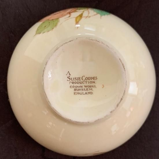 スージー・クーパー パトリシアローズ ミルクジャグ＆シュガーボウル