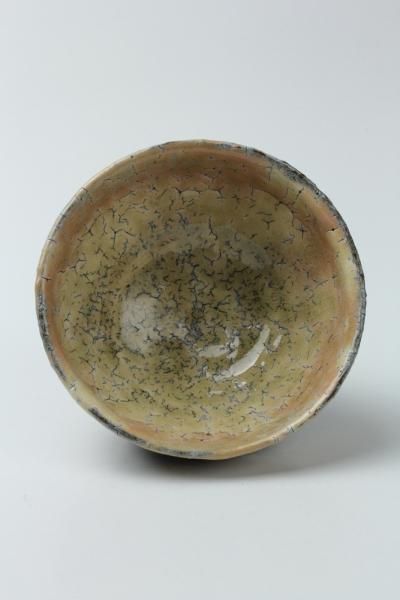 萩焼 鬼萩 黒田岳 汲出茶碗 3客セット 共箱 萩焼 鬼萩 黒田岳 汲出茶碗