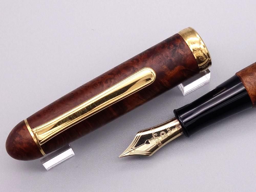 希少【未使用】PLATINUM #3776 センチュリー ブライヤー 万年筆 M