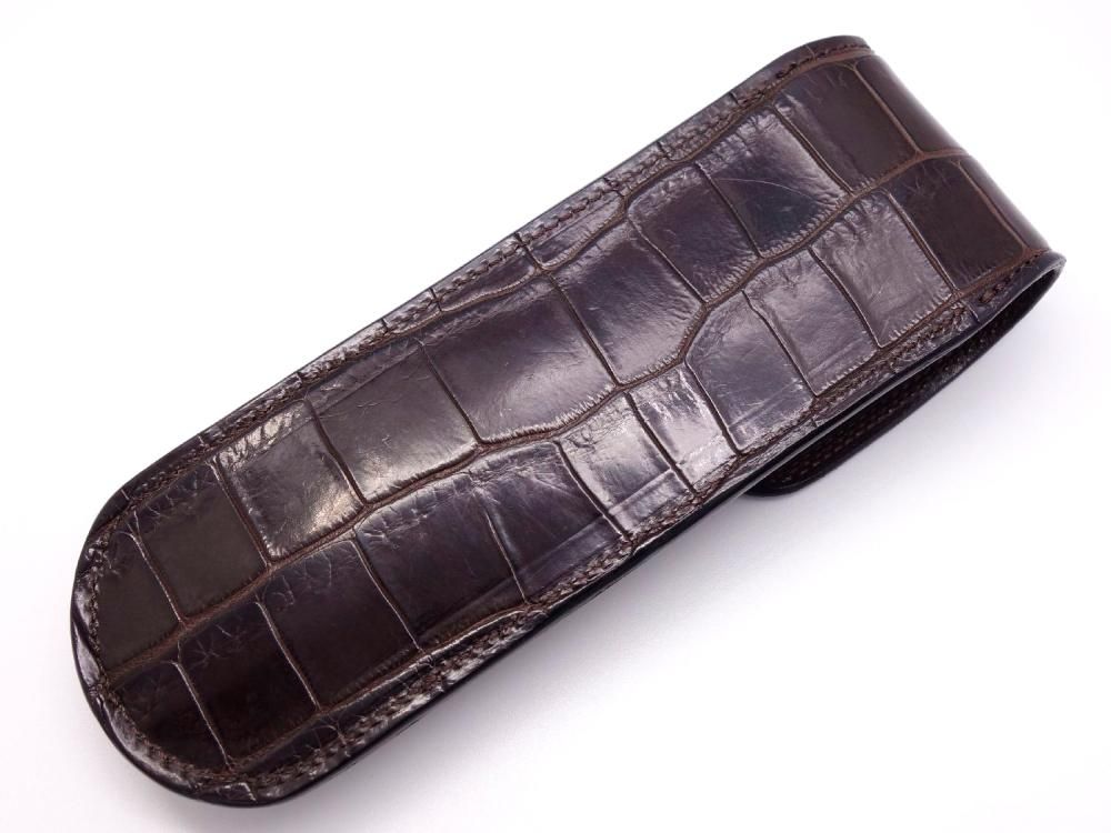 ワイルドスワンズ ペンケース PEEK-A-BOO3 サドルプルアップレザー