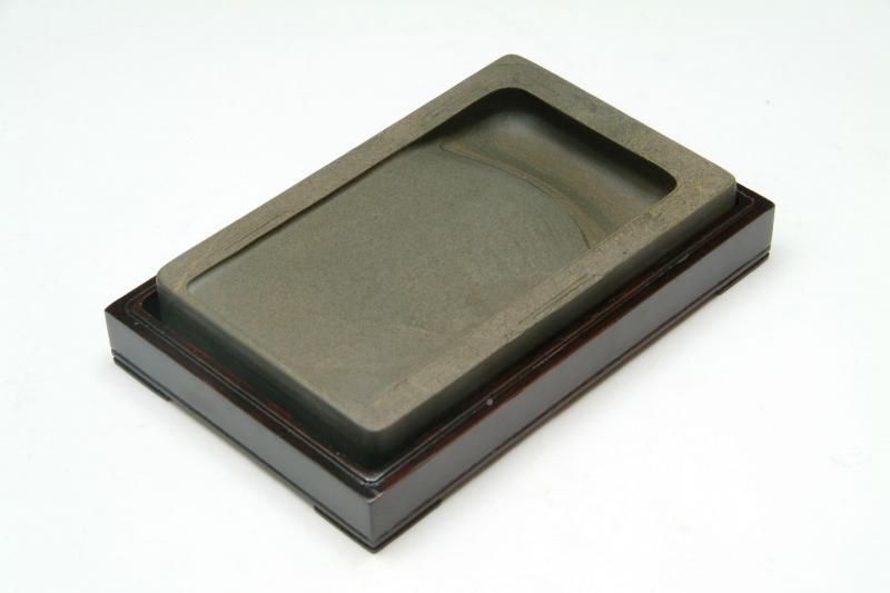 ㉘【値下げ】硯澄泥硯（鱔魚黄）書道