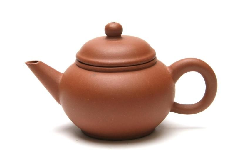 中国 中国宣興銘 紫砂 朱泥 急須 茶壷 V R8601 中国 中国宣