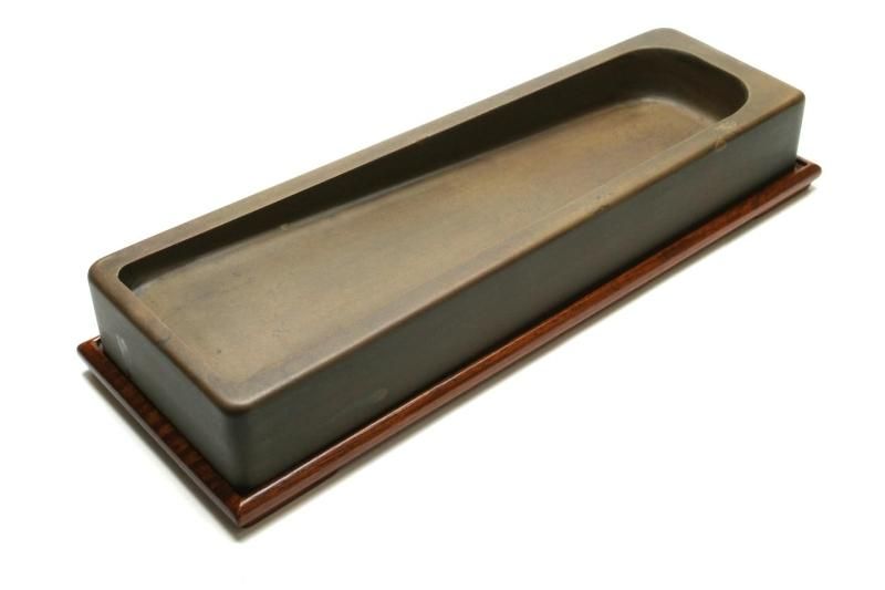 澄泥硯 13吋 超長方淌池硯 - 書道用具専門店 西本皆文堂 オンライン