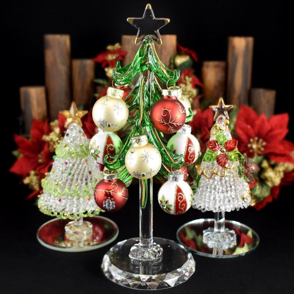 クリスマスガラス細工｜ラグジュアリーツリー｜フォーカートグラスワークス