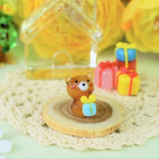 W ガラス細工 ミニチュア ミニチュアガラス細工｜きのこRD｜フォー